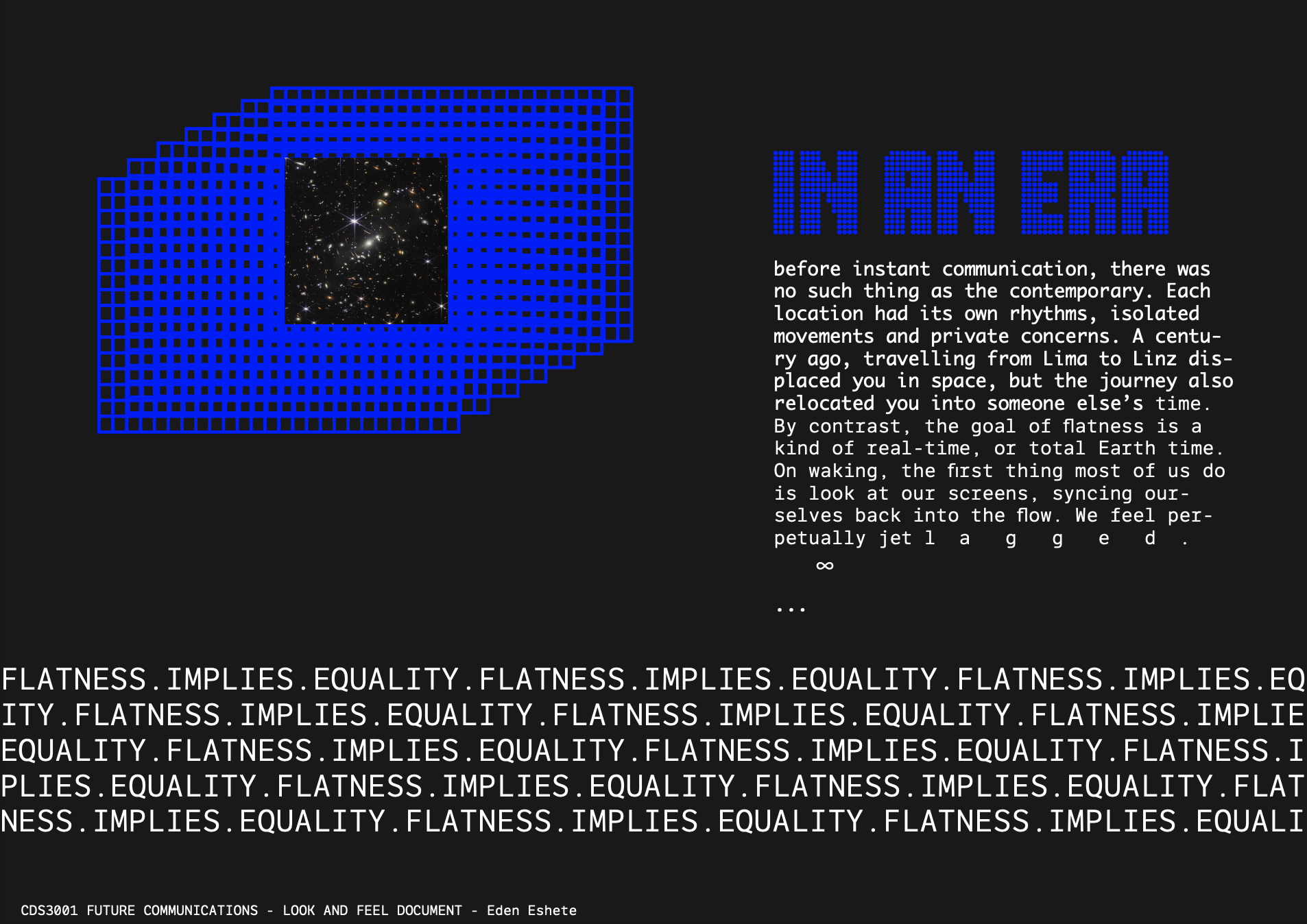 Excerpt from preliminary Look and Feel