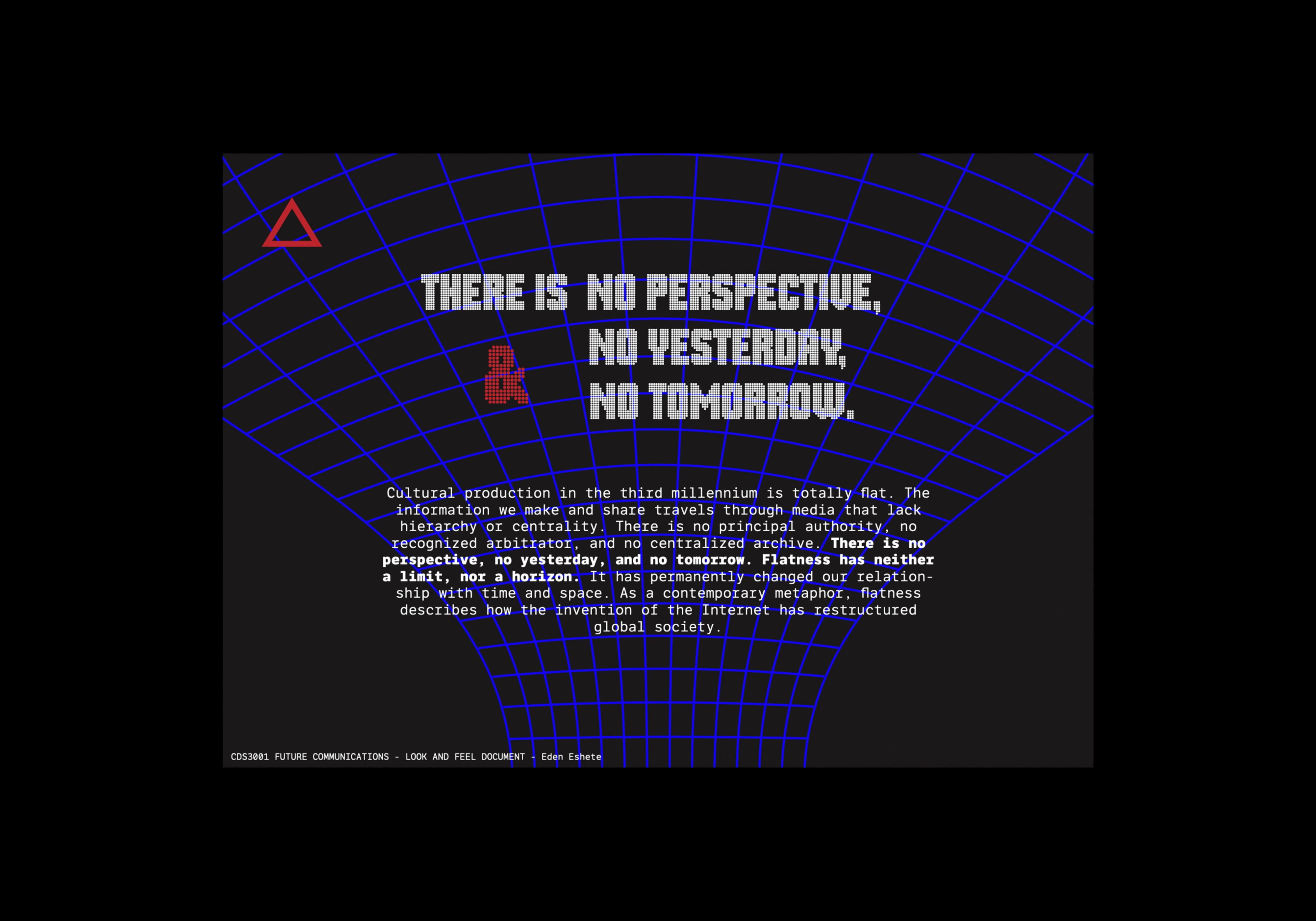 Excerpt from preliminary Look and Feel