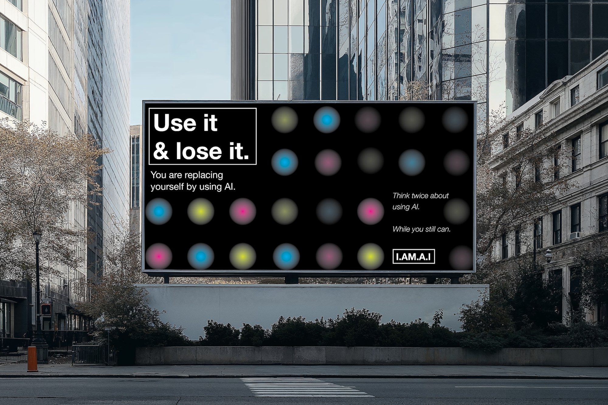 Use it or Lose it - Billboard Mockup