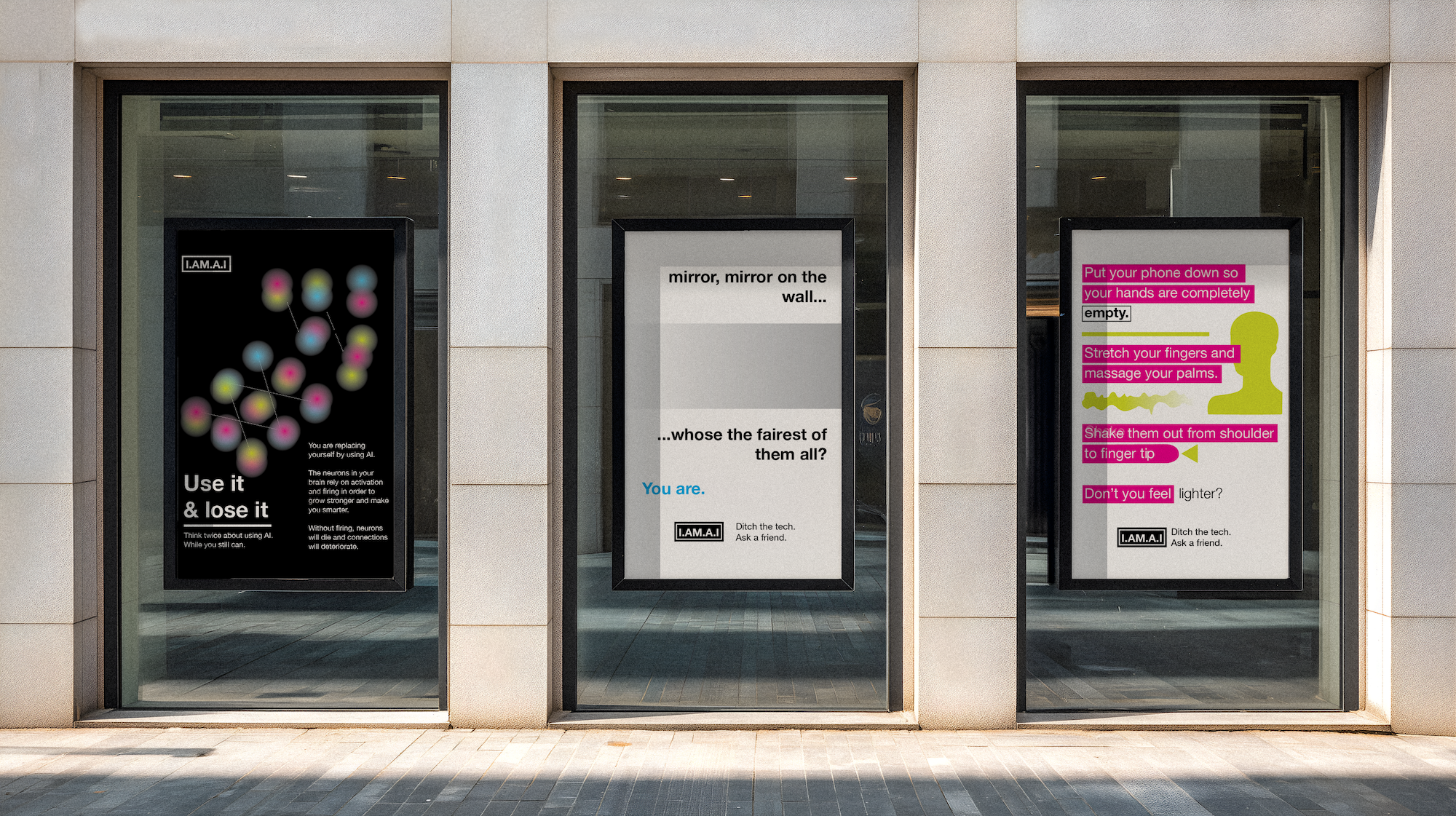 Poster Trio - Mockup A