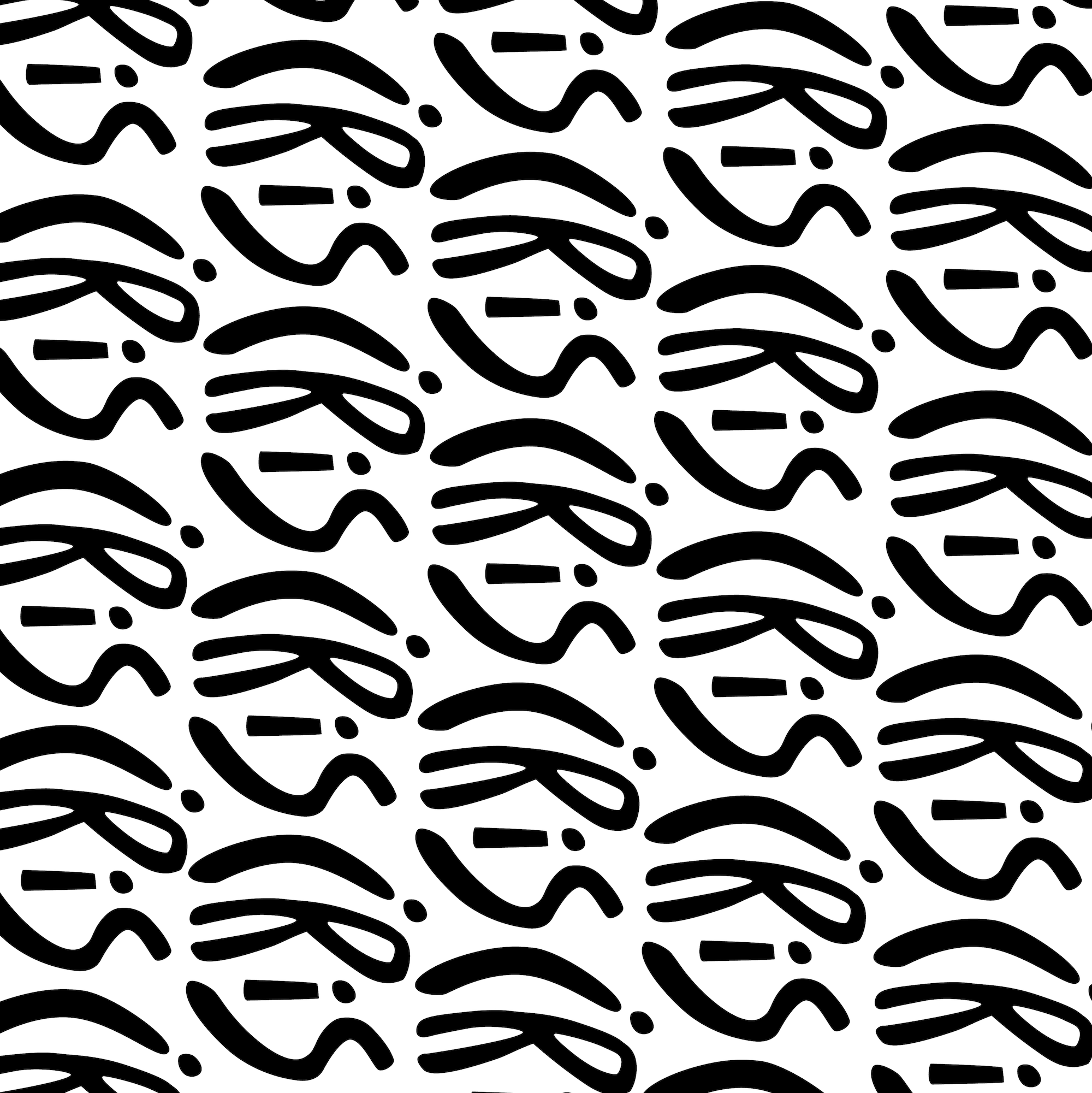 Consecutive logo wrapping - white