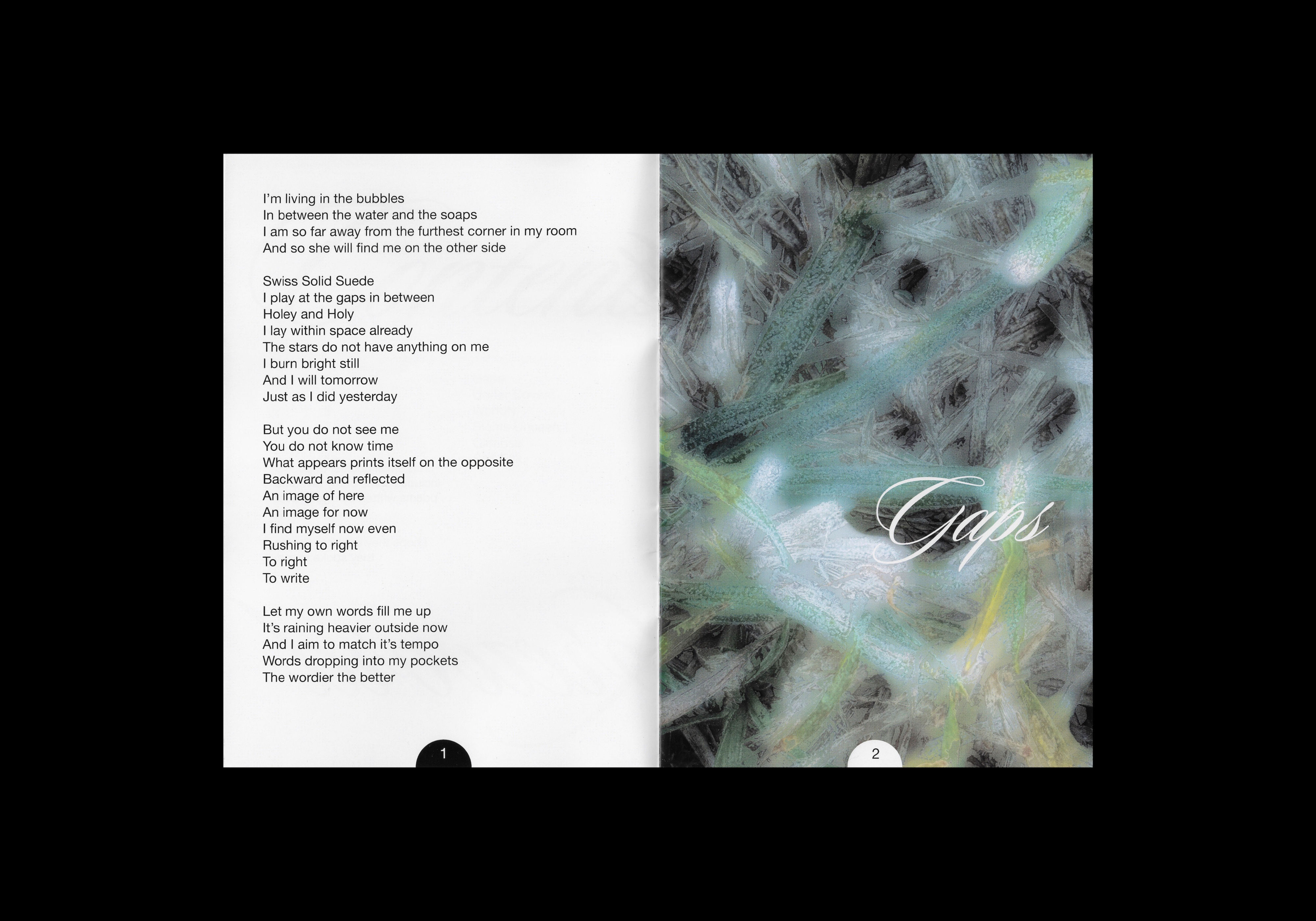 'Gaps' - Pages 1 and 2