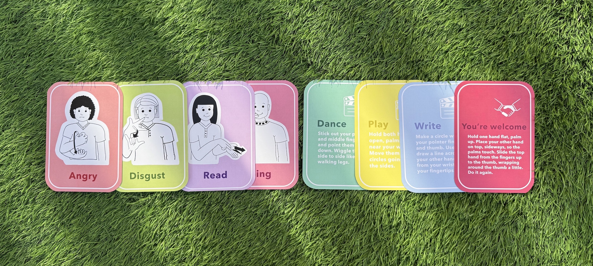 Cards - front and back